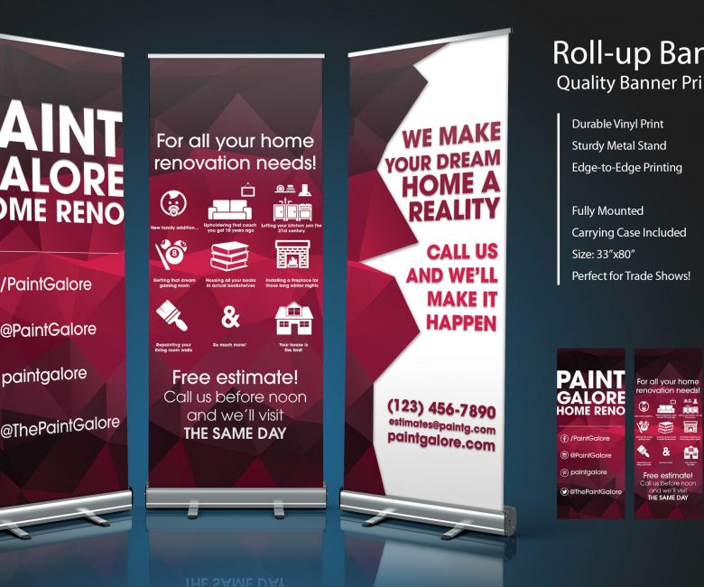 Roll Up Banners